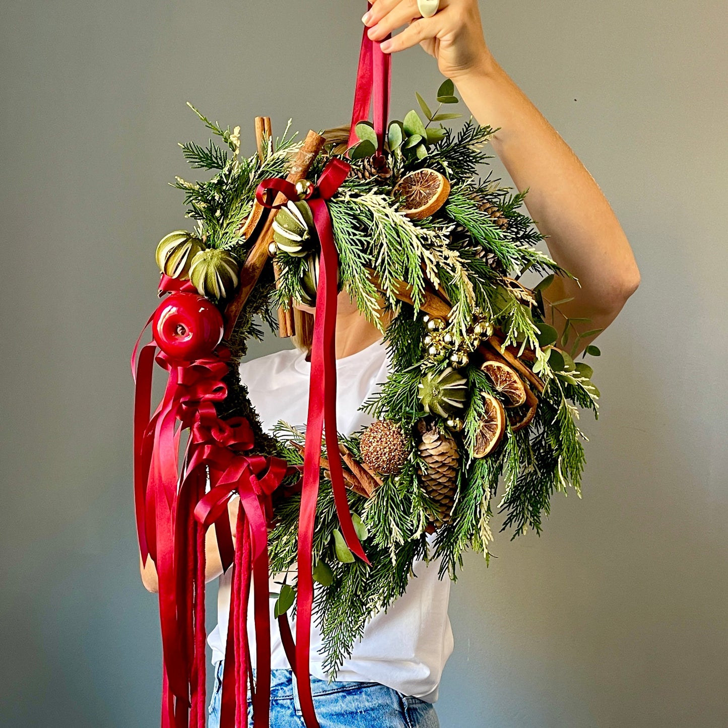 Ghirlanda di Natale genova consegna