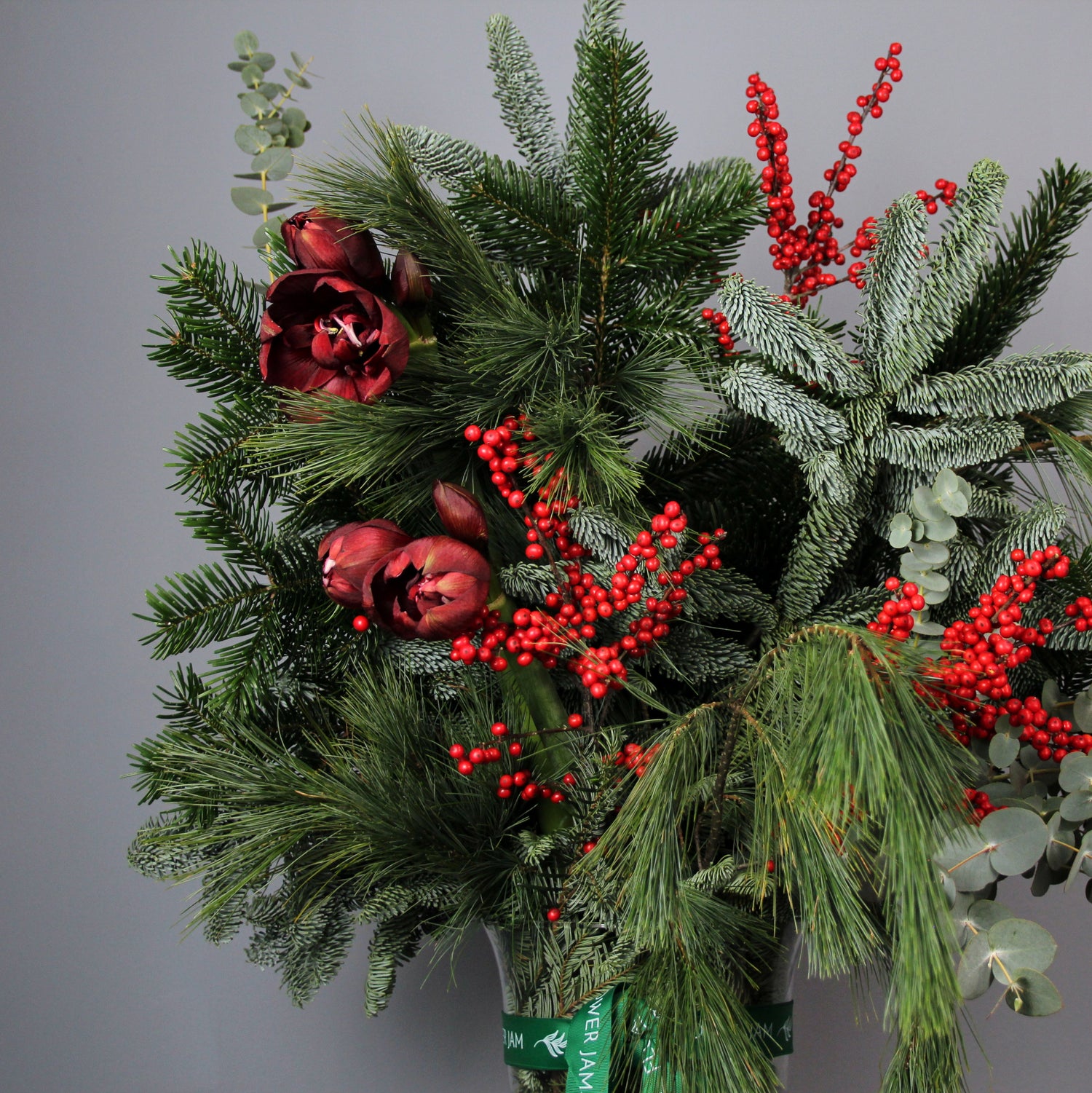 Christmas bouquet in Genoa
