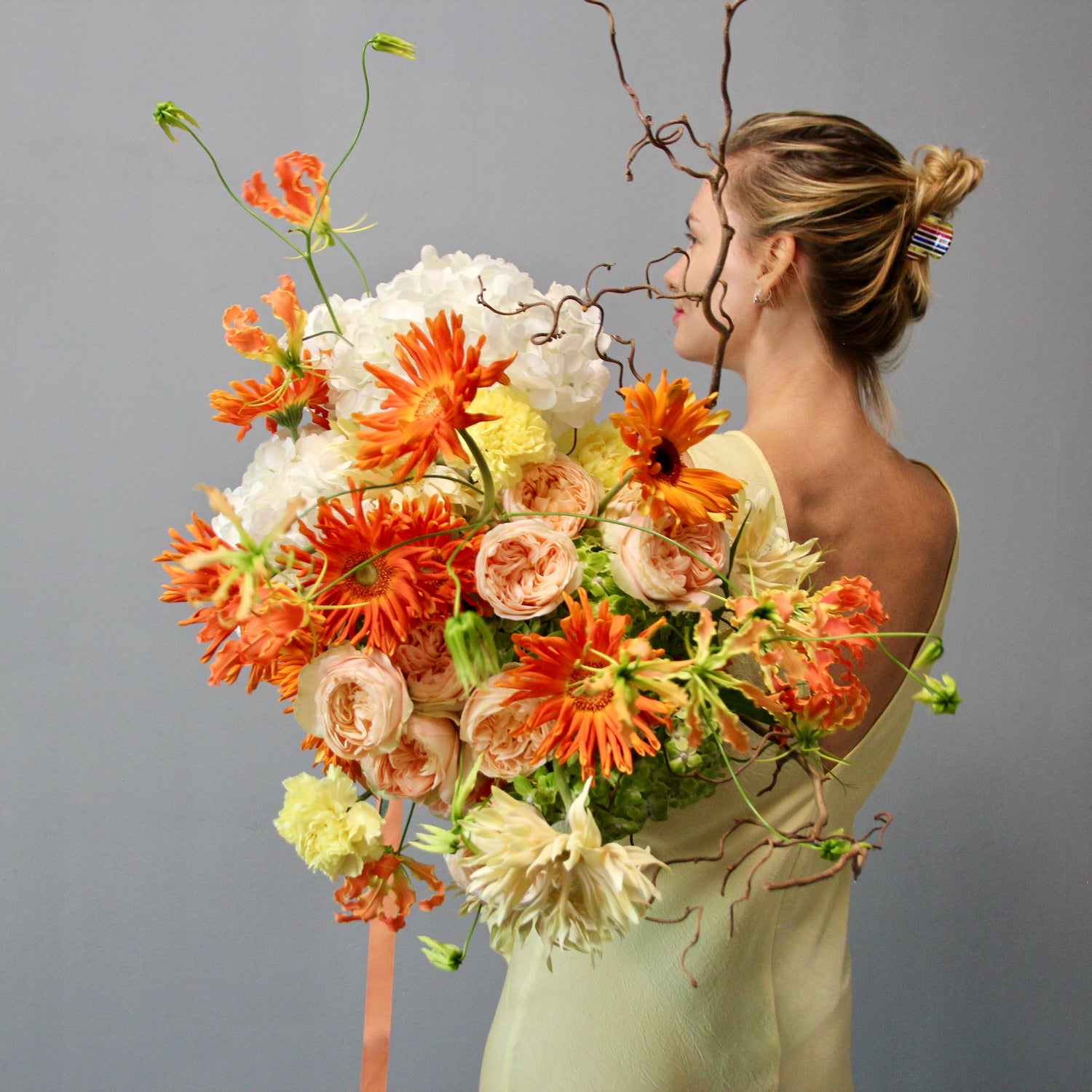 orange flowers delivery genova Bouquet of Flowers