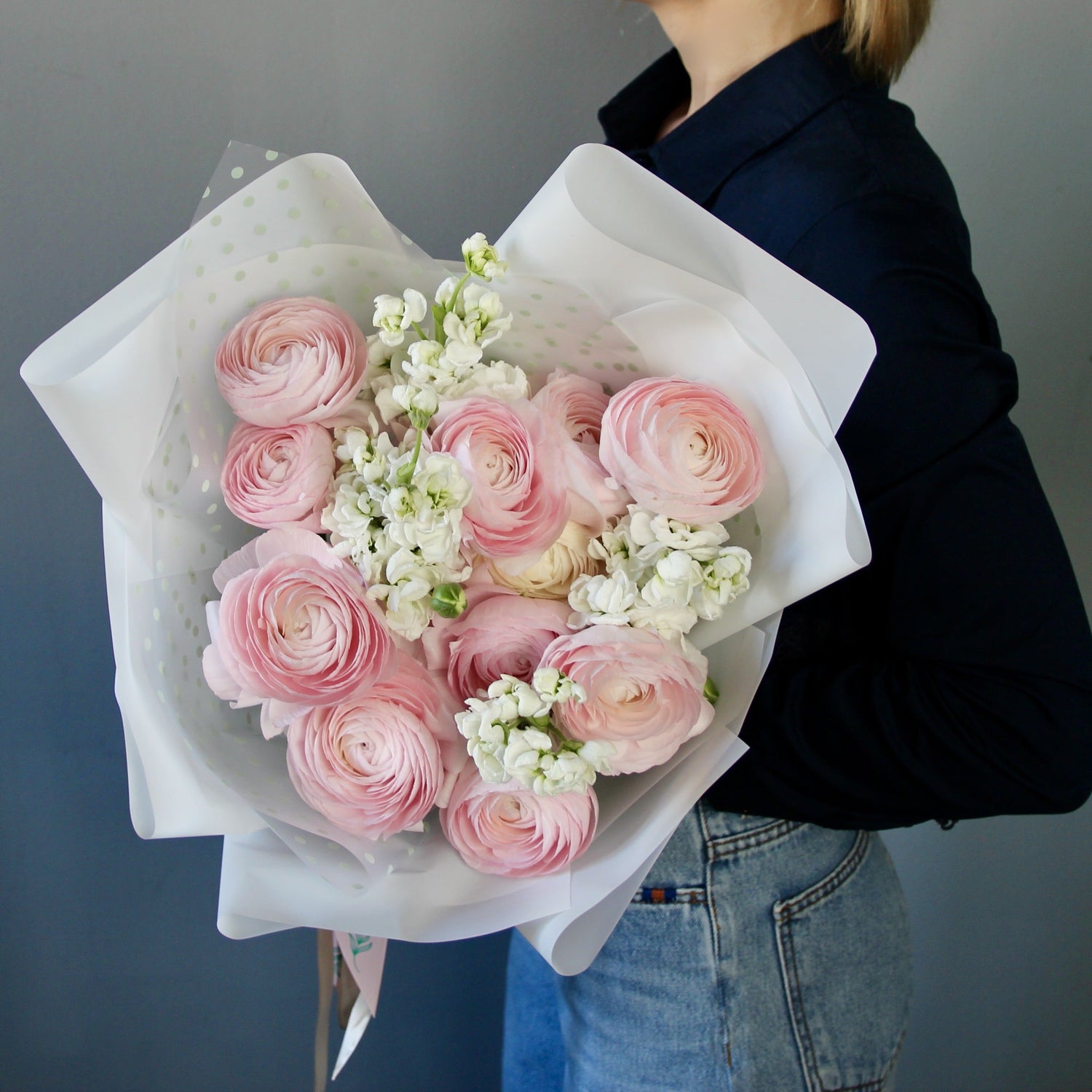 Ranunculus pink boquet Flowers