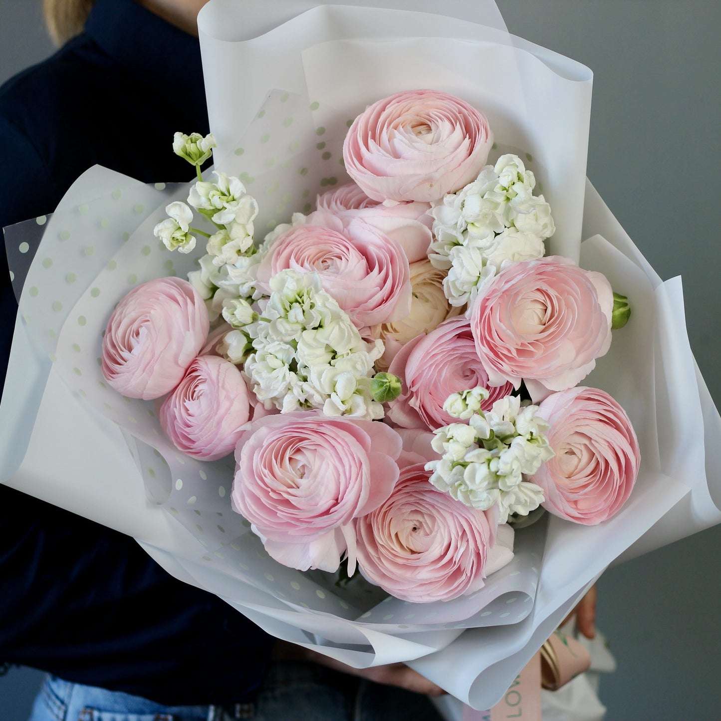 Ranunculus pink boquet Flowers