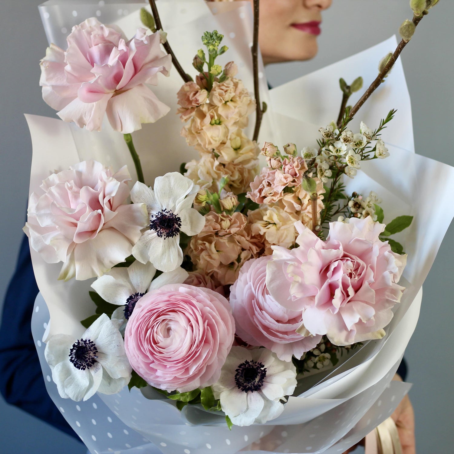 pink flowers