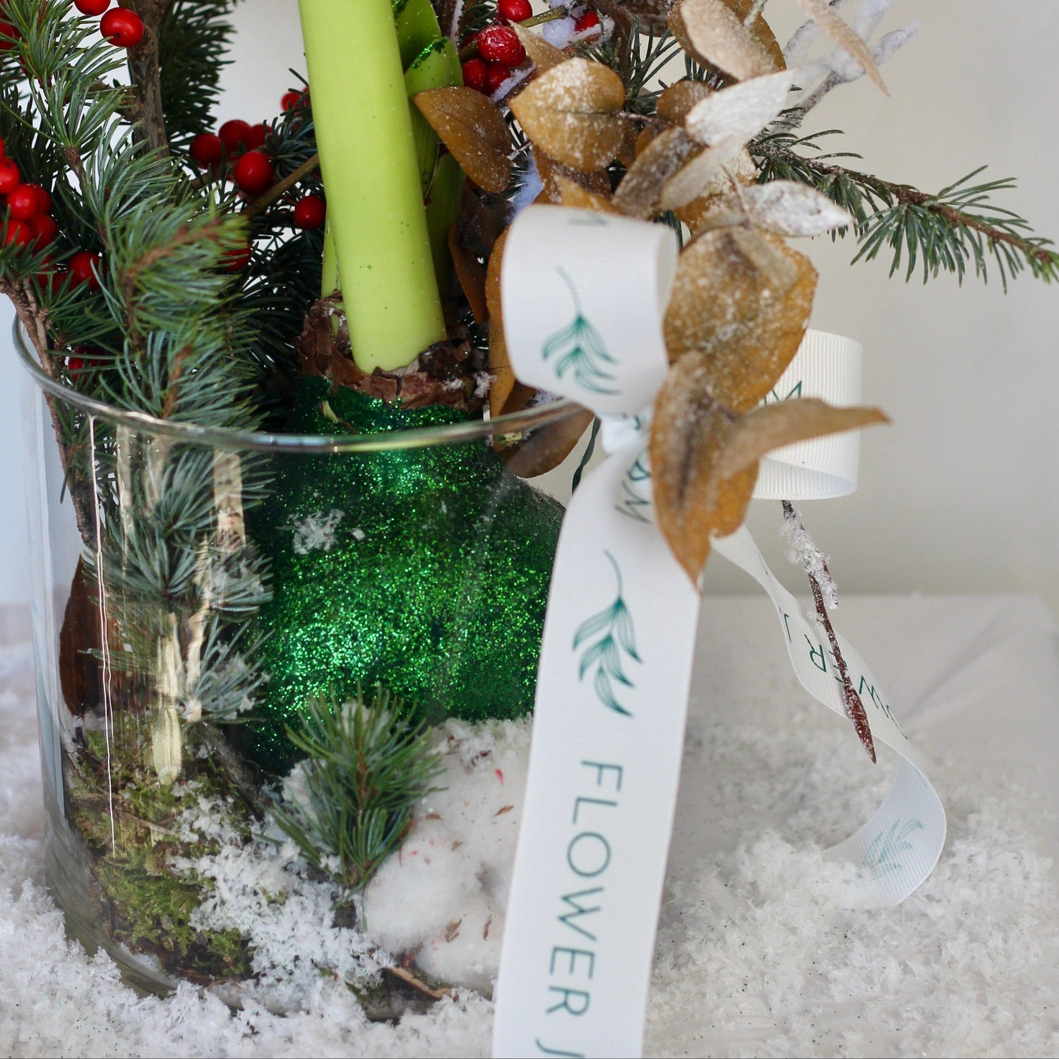 Amarilli e bacche rosse