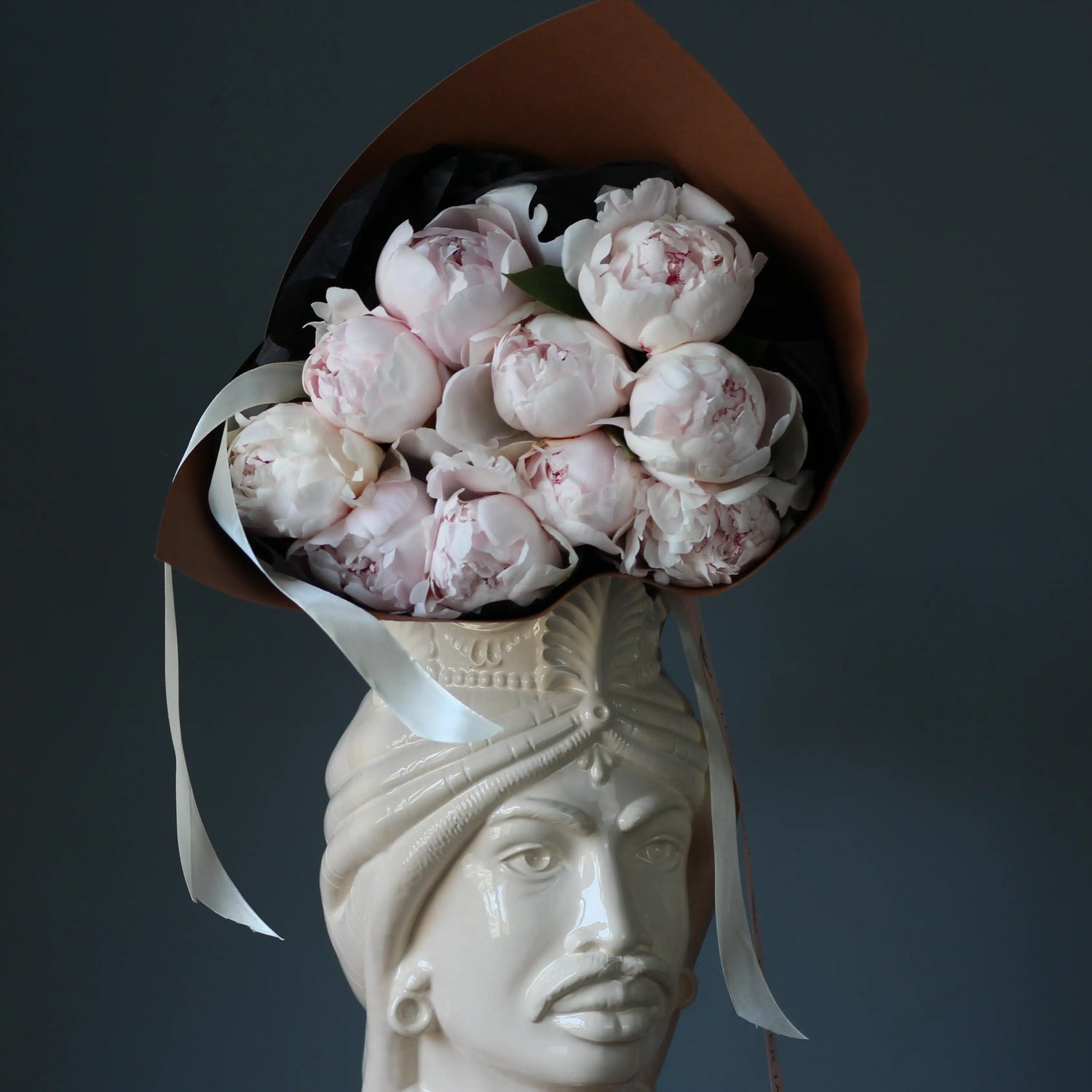 luxury flower service in Genoa delivery portofino bouquet of Peonies