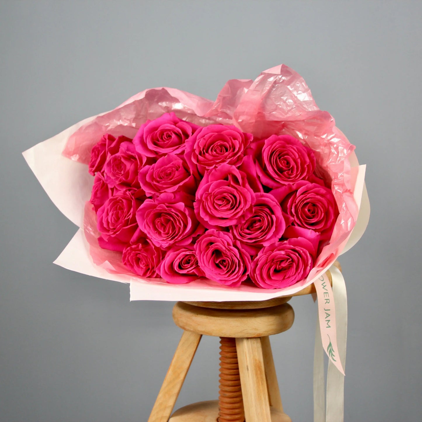 bouquet f pink roses