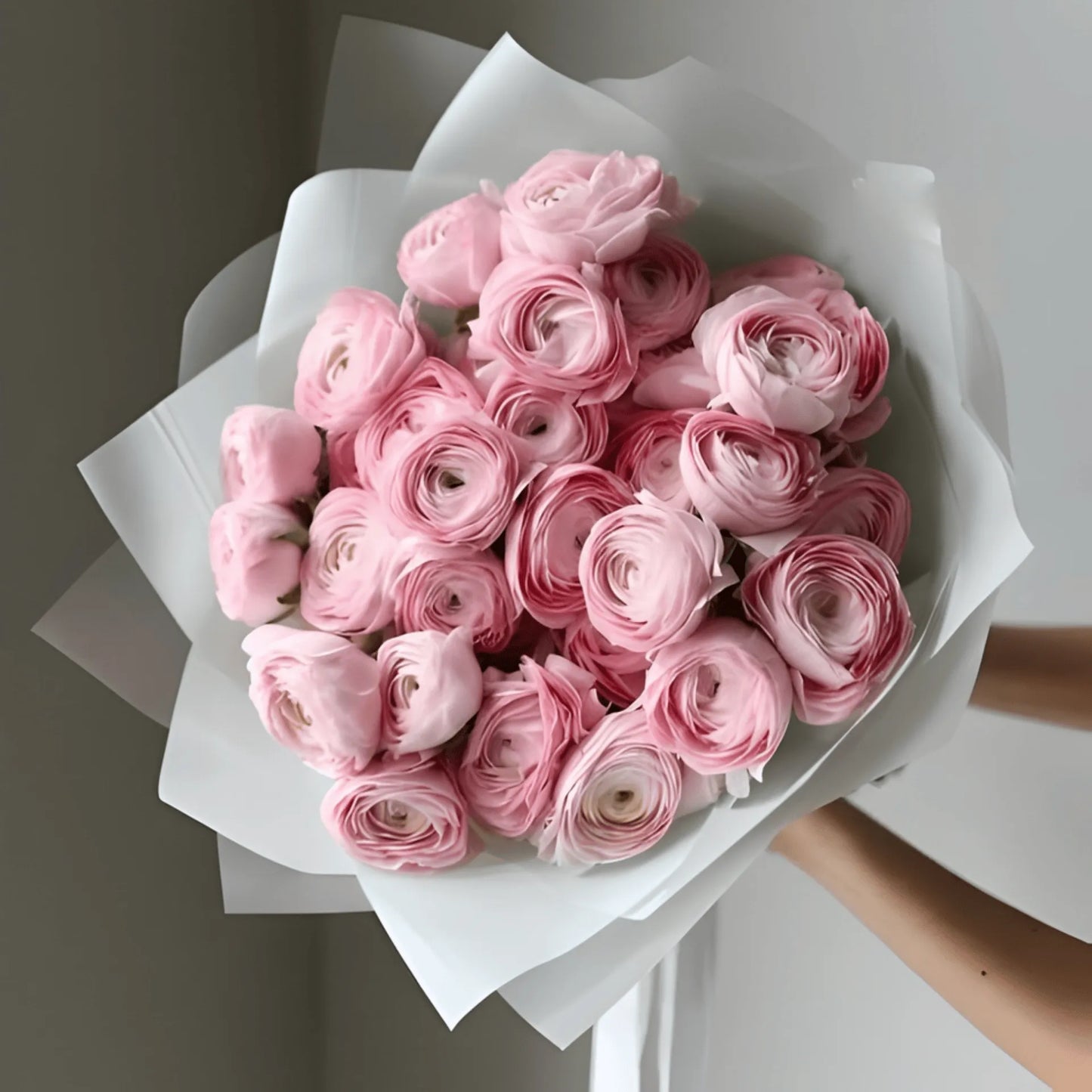 ranunculuses pink Bouquet of Flowers