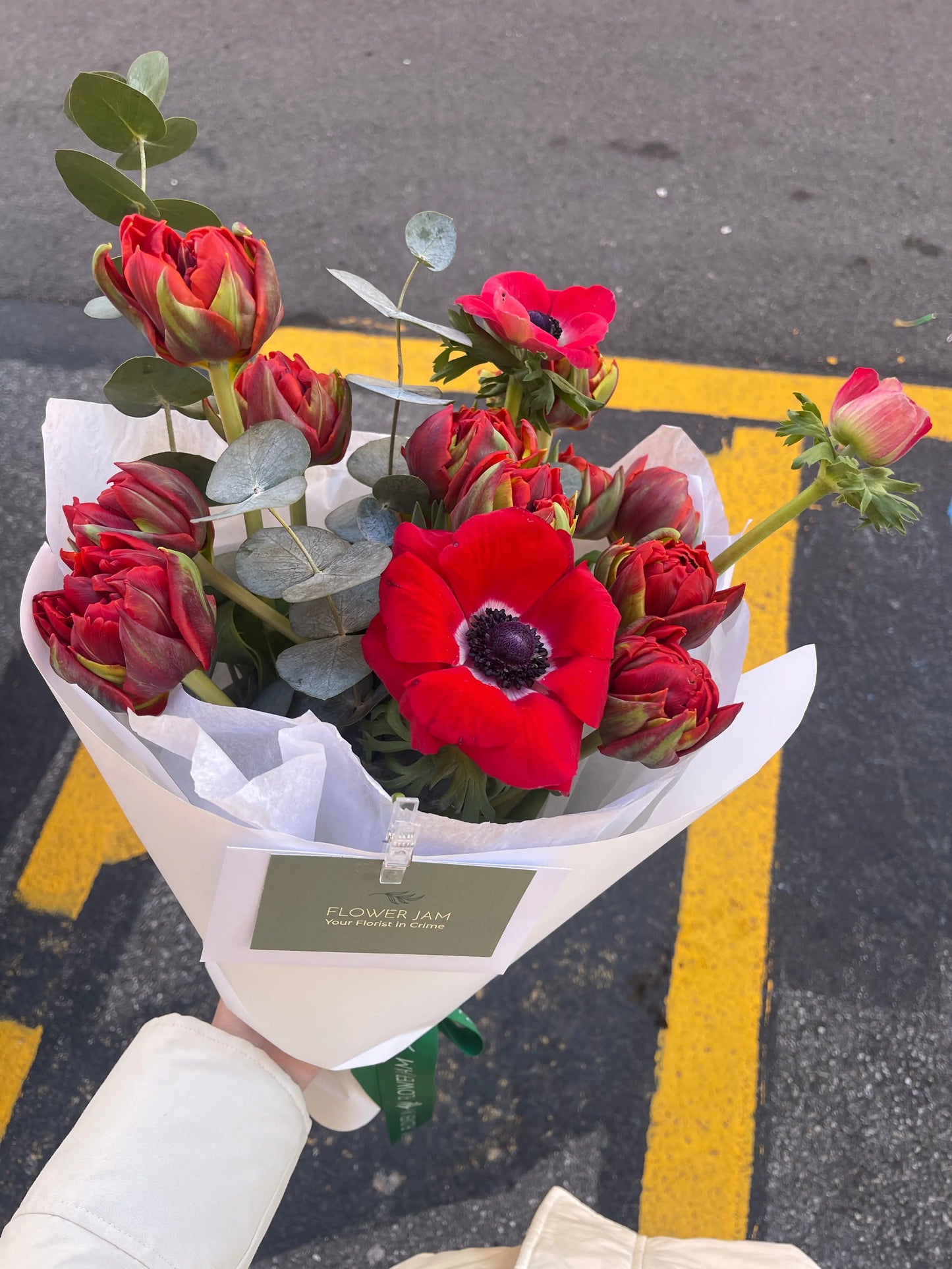 saint valentine's gift Genoa liguria  Bouquet of Flowers