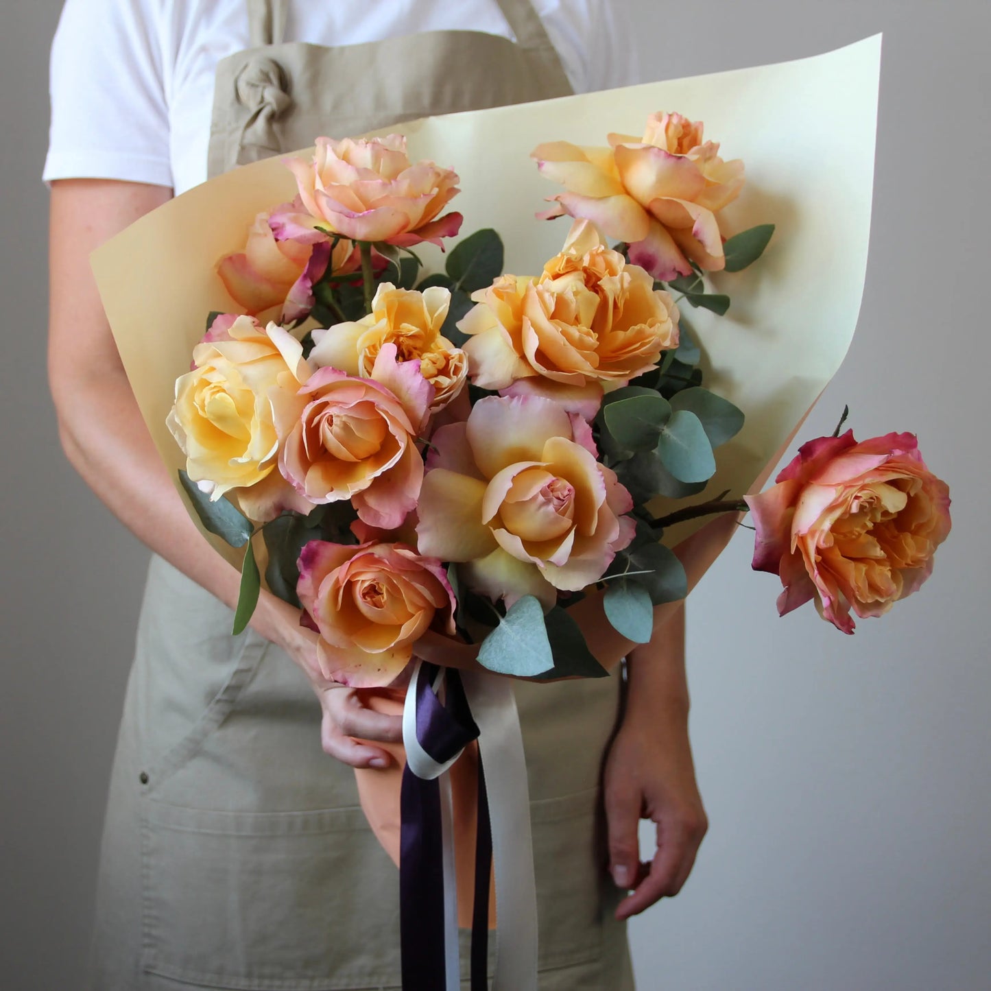 bouquet of orange flowers