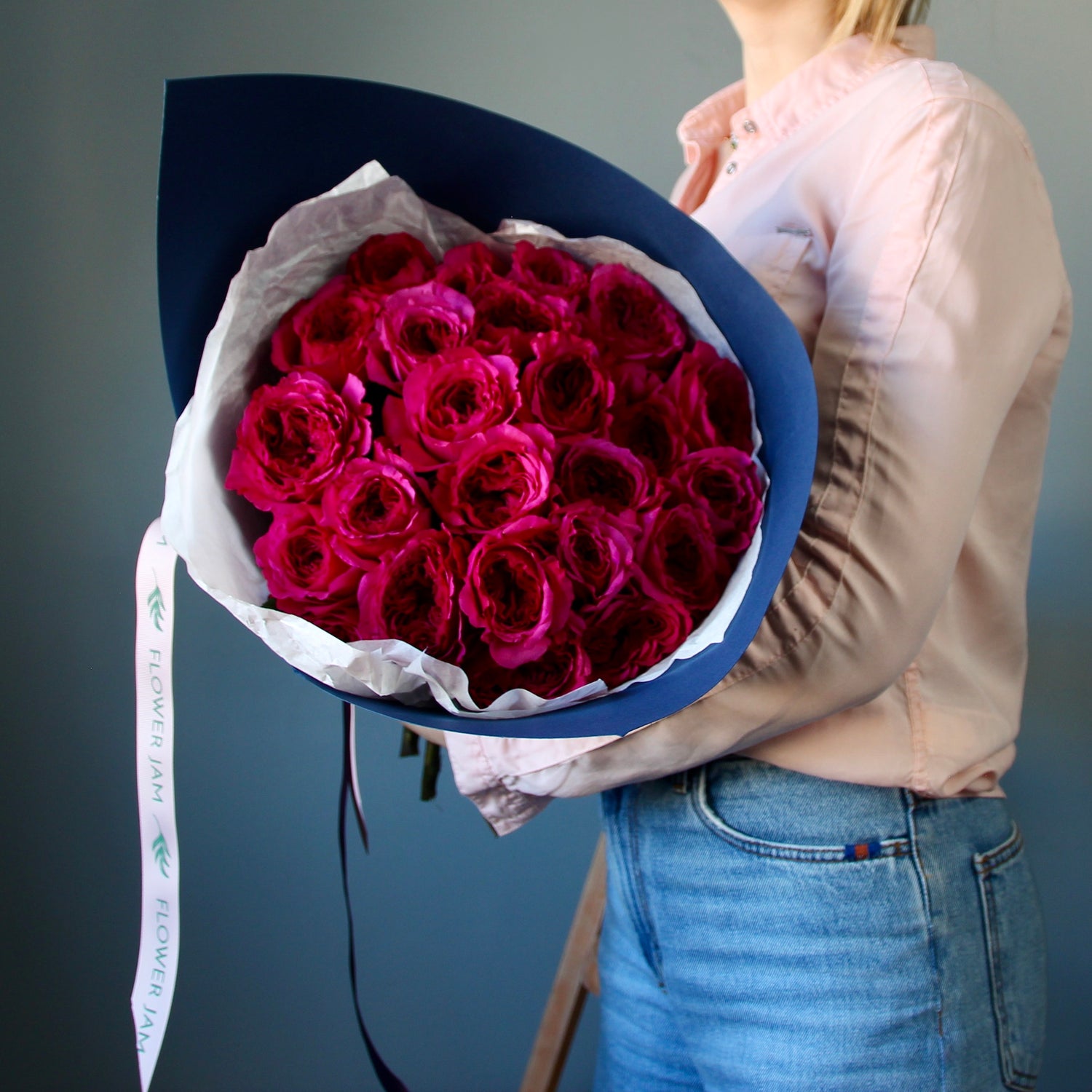 bouquet of garden roses delivery Genoa liguria Garden Roses Bouquet