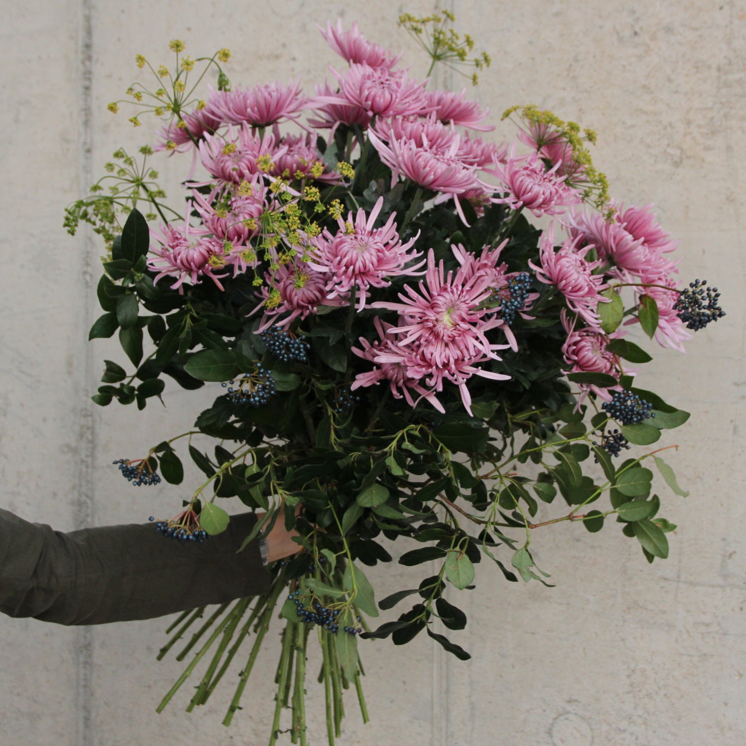 bouquet of chrysanthemums in Genoa Bouquet of Flowers