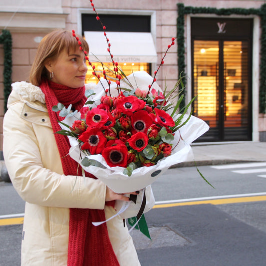 flowers delivery Genoa Liguria French Riviera Bouquet of Flowers